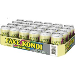 Faxe Kondi Lemonade 0 kalorier 33 cl