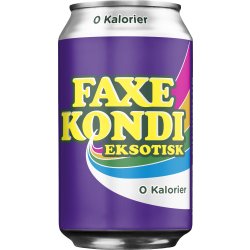 Faxe Kondi Eksotisk 0 kalorier 33 cl