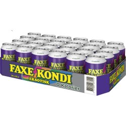Faxe Kondi Eksotisk 0 kalorier 33 cl