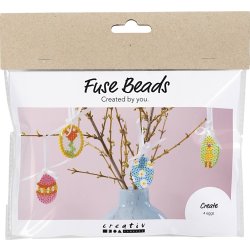 Mini DIY Kit Rörpärlor | Ägg | Ass. Färger
