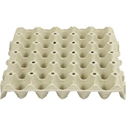Æggebakker | H: 4 cm, str. 29x29 cm | 20 stk.