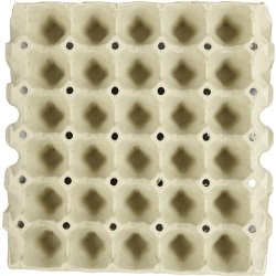 Æggebakker | H: 4 cm, str. 29x29 cm | 20 stk.