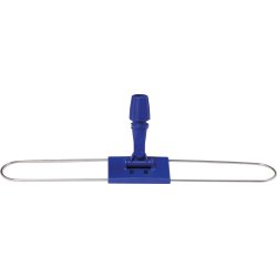 Hopfällbar framförare för fickmopp, blå, 100 cm