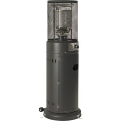 Terrassevarmer Glow, 135 cm, Mat sort