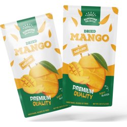 Sunshine Delights Tørret Mango, 20 poser á 40g