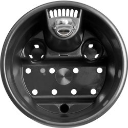 Elho Selvvandingsindsats til krukker, sort, 13 cm