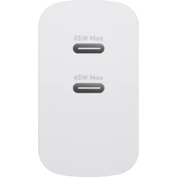 DBRAMANTE1928 Oplader - 2xUSB-C 45W - Hvid