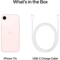 Apple iPhone 17e, 512GB, sart rosa