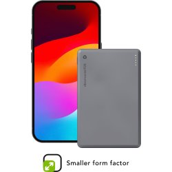 DBRAMANTE1928 Power Bank, 5K Trådløs v2 - Grå