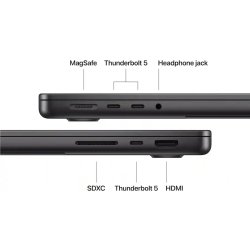 Apple MacBook Pro M5 14", 32GB, 1TB SSD, sort