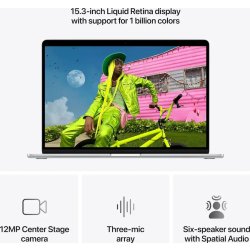 Apple MacBook Air M5 15", 24GB, 1TB SSD, sølv