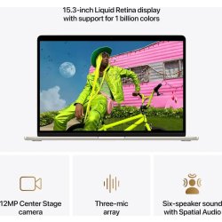 Apple MacBook Air M5 15", 16GB 1TB SSD stjerneskær