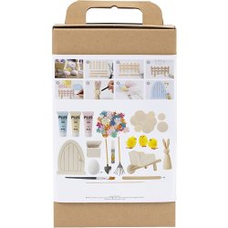 DIY Kit Påskeharens Dør | Pastelfarver