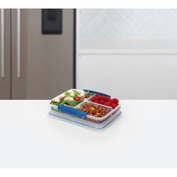 Sistema Multi Split To Go madkasse, 820ml, blå