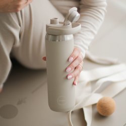AYA&IDA Sport Vattenflaska, 700 ml, Beige