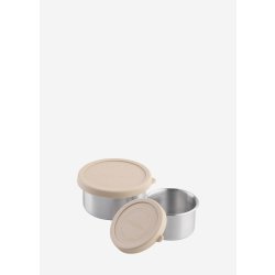 AYA&IDA Snack Containers 100+200 ml,  beige
