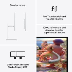 Apple 27" 5K Studio Display Nano Glas m. stand