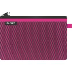Leitz WOW Blixtlåsficka | L | Rosa