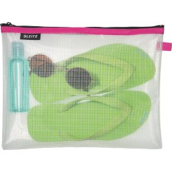 Leitz WOW Vandafvisende lynlåslomme | L | Pink