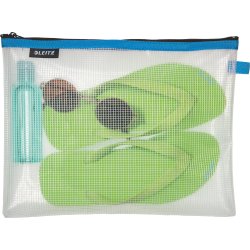 Leitz WOW Vandafvisende lynlåslomme | L | Blå