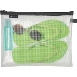 Leitz WOW Vandafvisende lynlåslomme | L | Sort