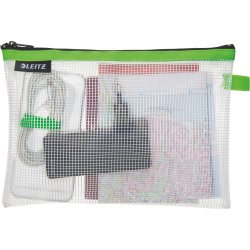 Leitz WOW Vandafvisende lynlåslomme | M | Grøn