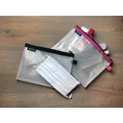 Leitz WOW Vandafvisende lynlåslomme | S | Pink