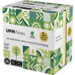 UPM Notes | 50x40 mm | Pastel gul