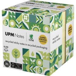 UPM Notes | 75x75 mm | Pastel gul