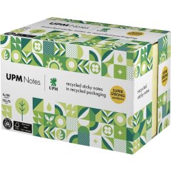 UPM Notes | 125x75 mm | Pastel gul