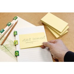 UPM Notes | 125x75 mm | Pastel gul