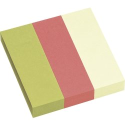 UPM Indexfaner | 25x75 mm | 3 farver