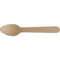 Bestick Tesked vaxat trä 11cm 100/fp