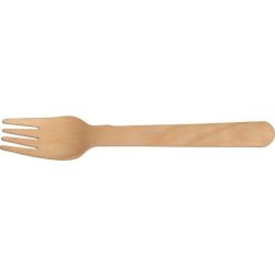 Bestick Gaffel vaxat trä 16cm 100/fp