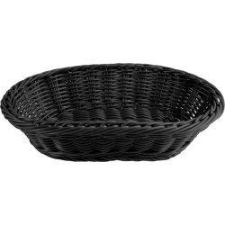 Brödkorg 29x18,5cm svart