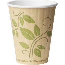 Pappersbägare DUNI 24cl Löv 40/fp