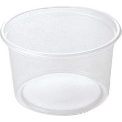 Plastform rund 300ml 50/fp