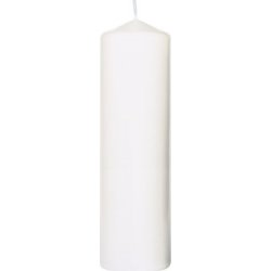 Blockljus DUNI 220x70mm vit
