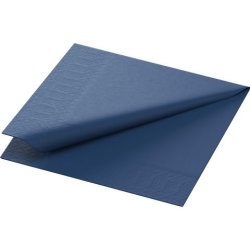 Servett 3-lags 24x24cm mörkblå 250/fp