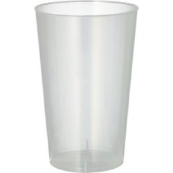 Plastglas återanvändbara 30cl 25/fp