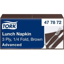 Servett TORK Lunch 3-lags brun 150/fp