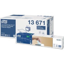 Servett TORK Pre N10 2-lags vit 500/fp