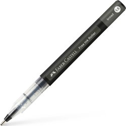 Faber-Castell Free Ink Rollerpen | B | Sort