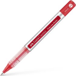 Faber-Castell Free Ink Rollerpen | F | Rød