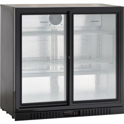 Scancool Køleskab - BB211SLBB, Backbarer