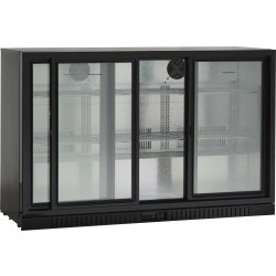 Scancool Køleskab - BB311SLBB, Backbarer