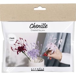 Mini DIY Kit Chenilleblommor | Spindellilja