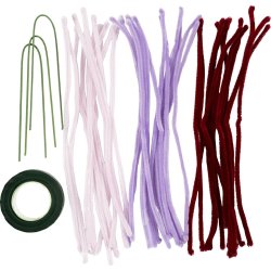 Mini DIY Kit Chenilleblomster | Spider lily