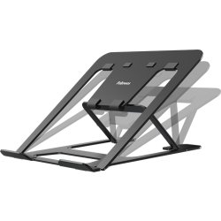 Fellowes Alumia Laptop stander transportabel, sort