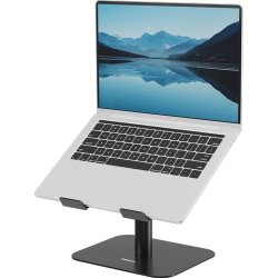 Fellowes Alumia Laptopställ för skrivbord, svart